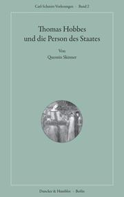 Thomas Hobbes und die Person des Staates. - Cover