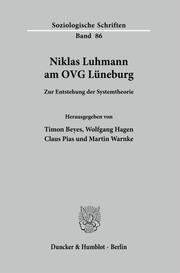 Niklas Luhmann am OVG Lüneburg - Cover