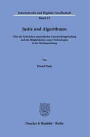 Justiz und Algorithmen