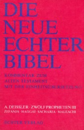Die Neue Echter-Bibel. Kommentar / Kommentar zum Alten Testament mit Einheitsübersetzung / Zwölf Propheten III - Cover
