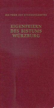 Eigenfeiern des Bistums Würzburg - Cover