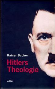 Hitlers Theologie - Cover