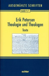 Ausgewählte Schriften / Theologie und Theologen