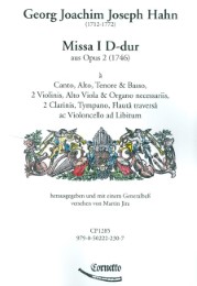 Missa I D-Dur - Cover