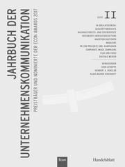 Jahrbuch der Unternehmenskommunikation 11/2017
