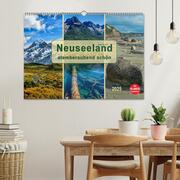 Neuseeland - atemberaubend schön (Wandkalender 2025 DIN A2 quer), CALVENDO Monatskalender - Abbildung 2
