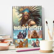 Indian Fantasy (Tischkalender 2025 DIN A5 hoch), CALVENDO Monatskalender - Abbildung 2