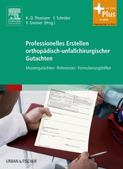 Professionelles Erstellen von orthopädisch-unfallchirurgischen Gutachten - Cover