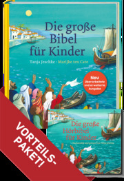 Die große Bibel für Kinder. Kombipaket (Buch + Hörbuch) - Cover