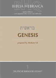 Biblia Hebraica Quinta (BHQ) 1 - Genesis