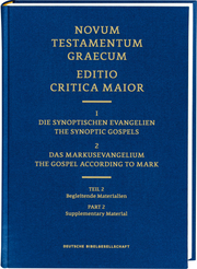 Die Bibel - ECM I/2.2 Die Synoptischen Evangelien/Markusevangelium: Begleitende Materialien