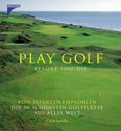 Play Golf before you die - Cover