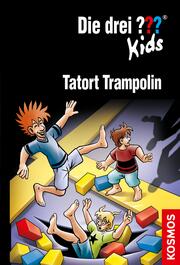 Die drei ??? Kids, 71, Tatort Trampolin (drei Fragezeichen Kids) - Cover