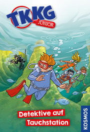 TKKG Junior - Detektive auf Tauchstation - Cover