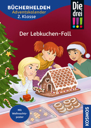 Die drei !!! - Adventskalender: Der Lebkuchen-Fall - Cover