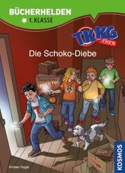 TKKG Junior, Bücherhelden 1. Klasse, Die Schoko-Diebe - Cover