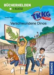TKKG Junior, Bücherhelden 1. Klasse, Verschwundene Dinos - Cover