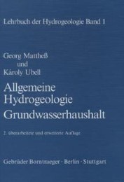 Lehrbuch der Hydrogeologie / Allgemeine Hydrogeologie - Grundwasserhaushalt