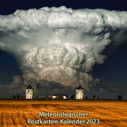 Meteorologischer Postkarten-Kalender 2023