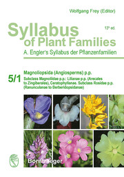 Syllabus of Plant Families - A. Engler's Syllabus der Pflanzenfamilien Part 5/1: