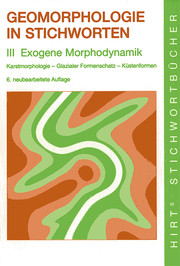 Geomorphologie in Stichworten III - Cover
