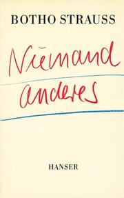 Niemand anderes - Cover