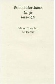 Gesammelte Briefe 1914-1923 - Cover