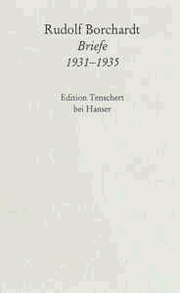 Gesammelte Briefe 1931-1935 - Cover
