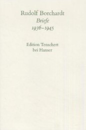 Gesammelte Briefe 1936-1945 - Cover