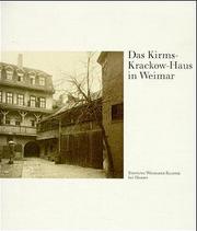 Das Kirms-Krackow-Haus in Weimar - Cover