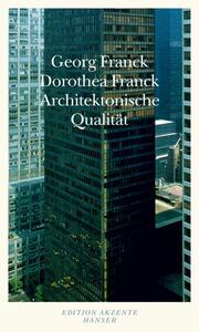 Architektonische Qualität - Cover