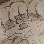 Eddy, der Elefant, der lieber klein bleiben wollte - Illustrationen 5
