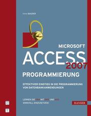 Microsoft Access 2007 Programmierung