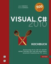 Visual CSharp 2010 - Kochbuch