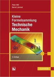 Kleine Formelsammlung Technische Mechanik - Cover