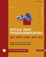 Office 2010 Programmierung mit VSTO und .NET 4.0 - Cover