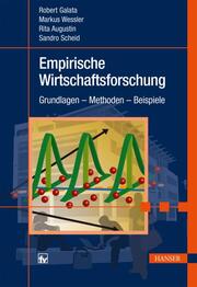Empirische Wirtschaftsforschung - Cover