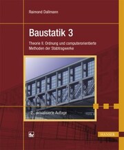 Baustatik 3 - Cover