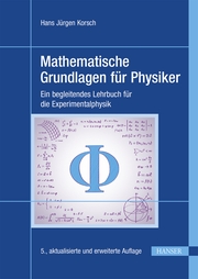 Mathematische Grundlagen für Physiker - Cover