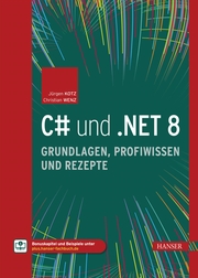 C und .NET 8 - Grundlagen, Profiwissen und Rezepte - Cover