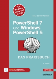 PowerShell 7 und Windows PowerShell 5 - das Praxisbuch - Cover
