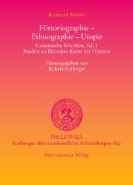 Historiographie - Ethnographie - Utopie.Gesammelte Schriften