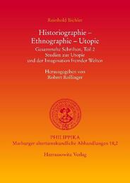 Historiographie, Ethnographie, Utopie - Cover