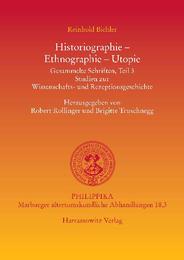 Historiographie - Ethnographie - Utopie - Cover
