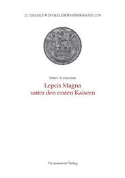 Lepcis Magna unter den ersten Kaisern - Cover