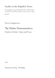 The Hittite Demonstratives