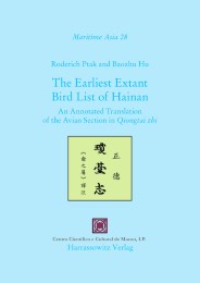 The Earliest Extant Bird List of Hainan - Cover