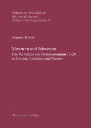 Mosetora und Jahwetora - Cover