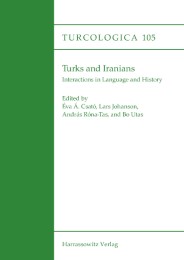 Turks and Iranians - Interactions in Language and History - Cover