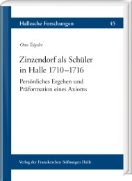 Zinzendorf als Schüler in Halle 1710-1716 - Cover